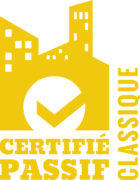 logo tertiaire certifié passif classique